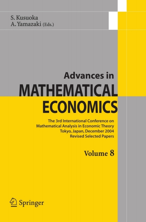 Cover image for book Advances in Mathematical Economics Volume 8
