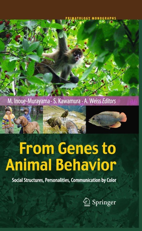 Cover image for book From Genes to Animal Behavior