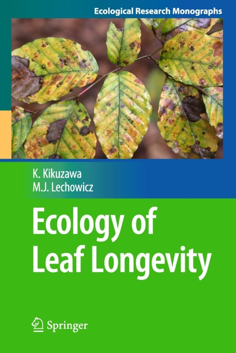 Cover image for book Ecology of Leaf Longevity
