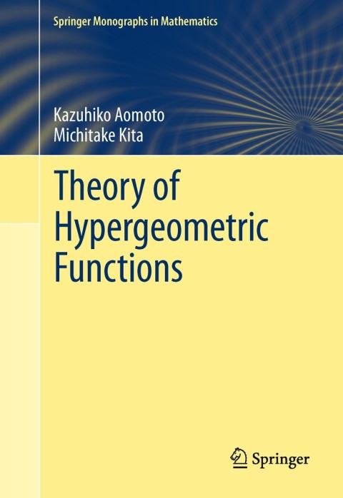 Cover image for book Theory of Hypergeometric Functions