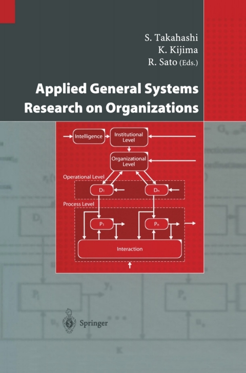 Cover image for book Applied General Systems Research on Organizations