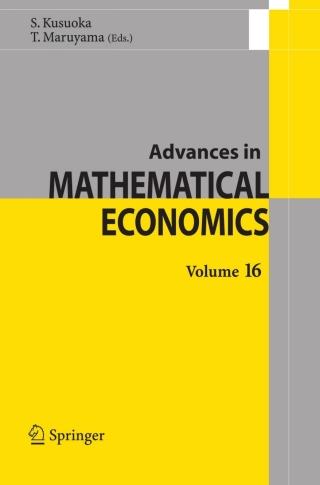 Advances in Mathematical Economics Volume 16