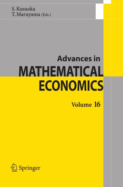 Advances in Mathematical Economics Volume 16 