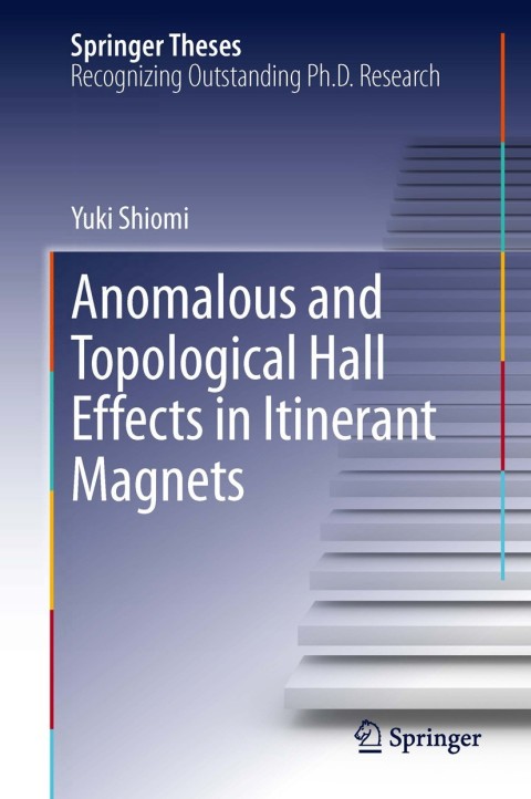 Cover image for book Anomalous and Topological Hall Effects in Itinerant Magnets