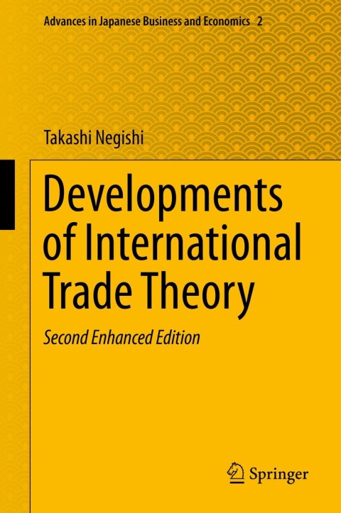 Cover image for book Developments of International Trade Theory
