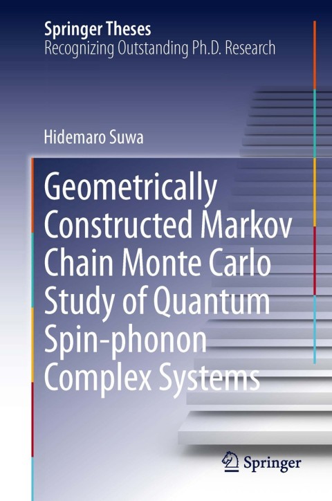 Geometrically Constructed Markov Chain Monte Carlo Study of Quantum Spin-phonon Complex Systems 