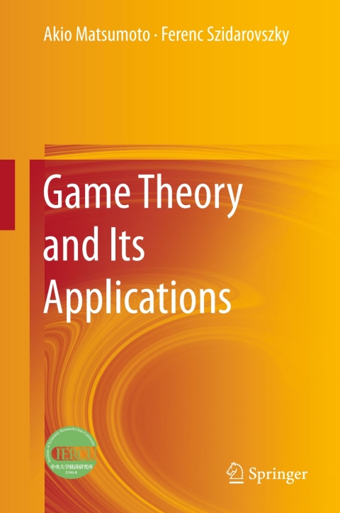 Cover image for book Game Theory and Its Applications