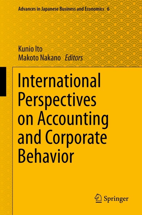 Cover image for book International Perspectives on Accounting and Corporate Behavior