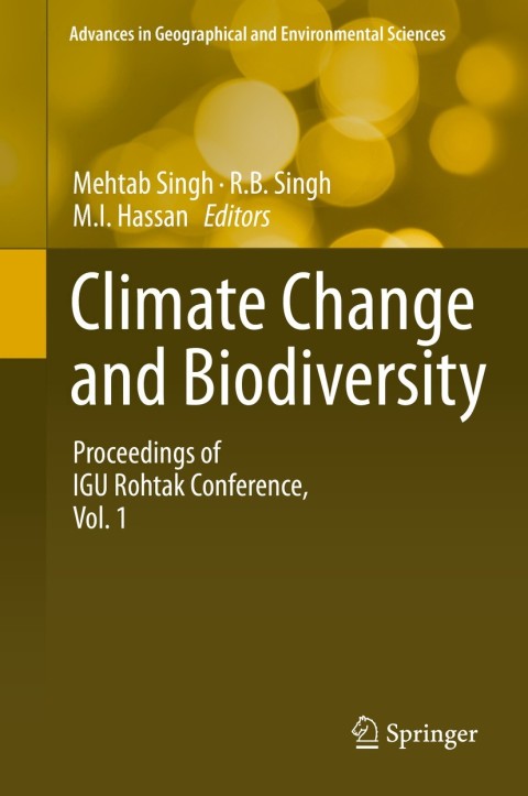 Cover image for book Climate Change and Biodiversity
