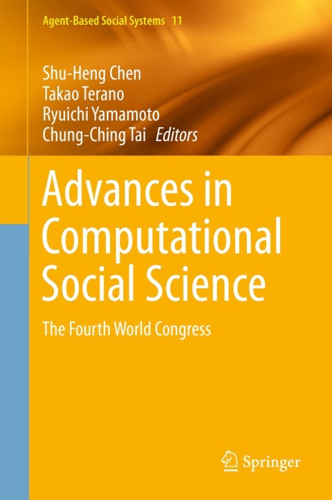 Cover image for book Advances in Computational Social Science