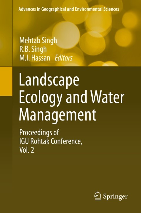 Cover image for book Landscape Ecology and Water Management