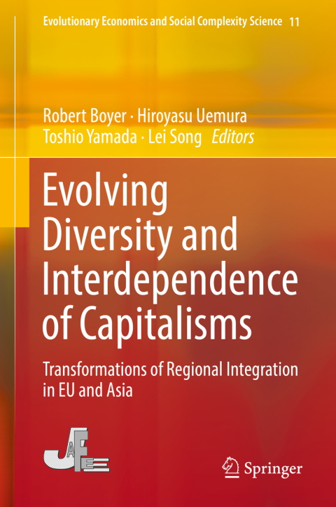 Cover image for book Evolving Diversity and Interdependence of Capitalisms