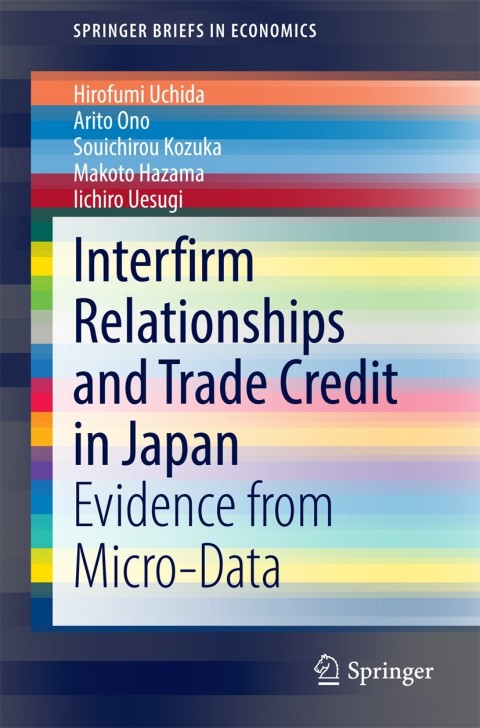 Cover image for book Interfirm Relationships and Trade Credit in Japan