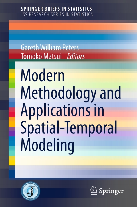 Cover image for book Modern Methodology and Applications in Spatial-Temporal Modeling