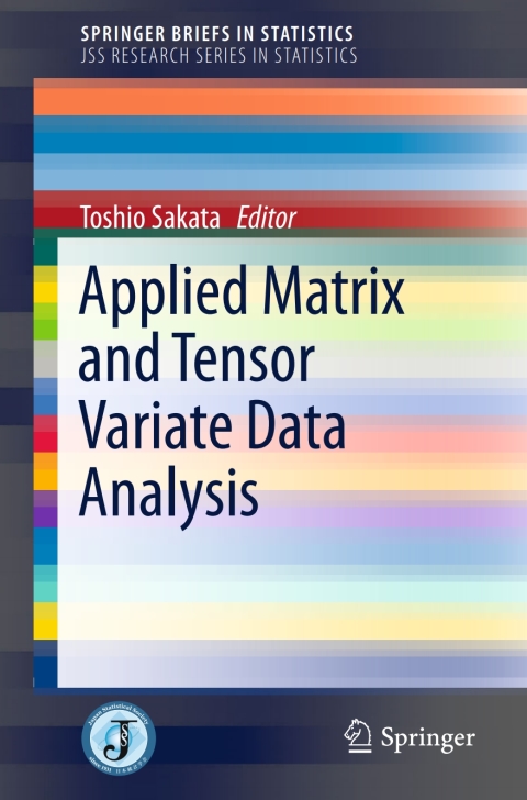 Cover image for book Applied Matrix and Tensor Variate Data Analysis