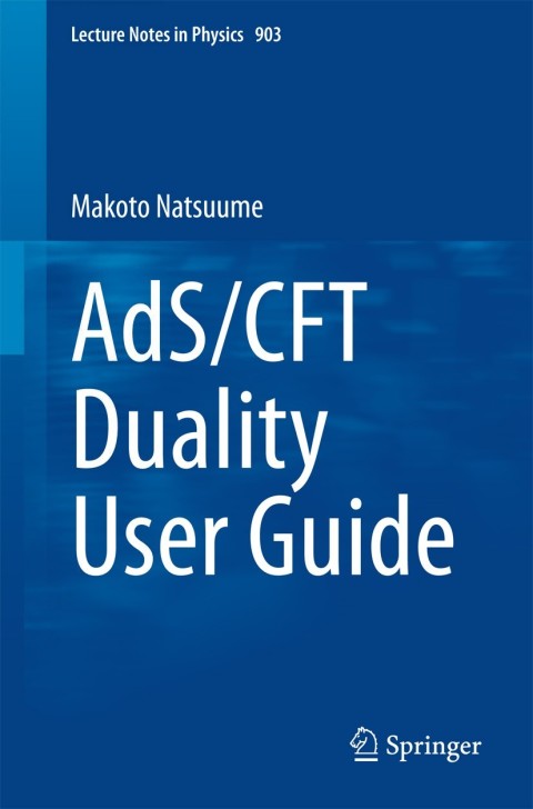 Cover image for book AdS/CFT Duality User Guide