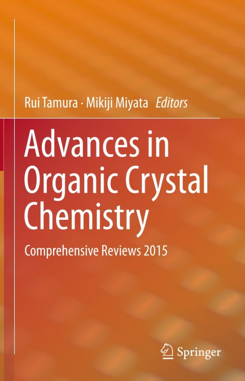 Cover image for book Advances in Organic Crystal Chemistry