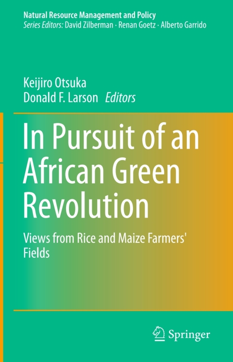 Cover image for book In Pursuit of an African Green Revolution