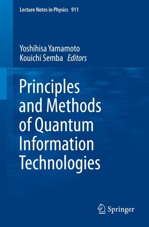 Cover image for book Principles and Methods of Quantum Information Technologies