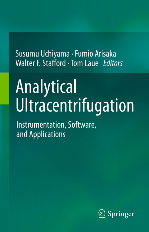 Cover image for book Analytical Ultracentrifugation