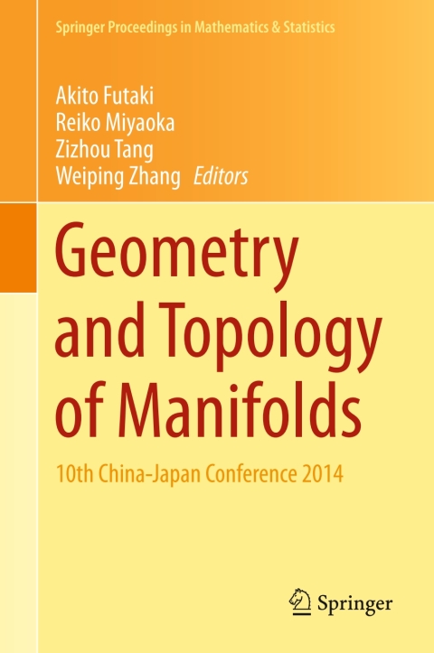 Cover image for book Geometry and Topology of Manifolds