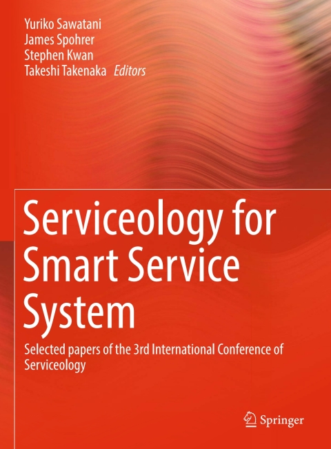 Cover image for book Serviceology for Smart Service System