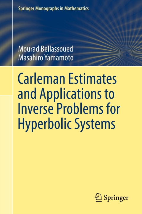 Cover image for book Carleman Estimates and Applications to Inverse Problems for Hyperbolic Systems