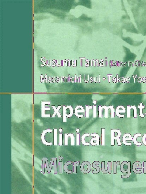 Cover image for book Experimental and Clinical Reconstructive Microsurgery