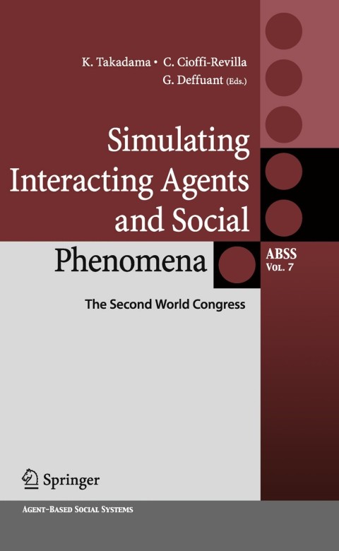 Cover image for book Simulating Interacting Agents and Social Phenomena