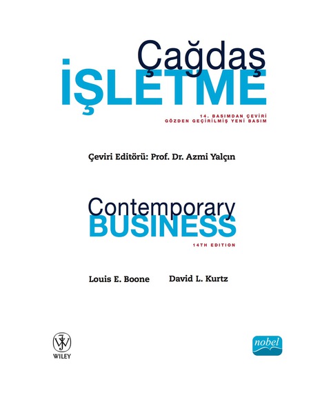 Cover image for book ÇAĞDAŞ İŞLETME
