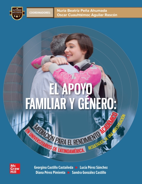 Cover image for book El apoyo familiar y género: mediación para el rendimiento académico en universitarios de Latinoamérica