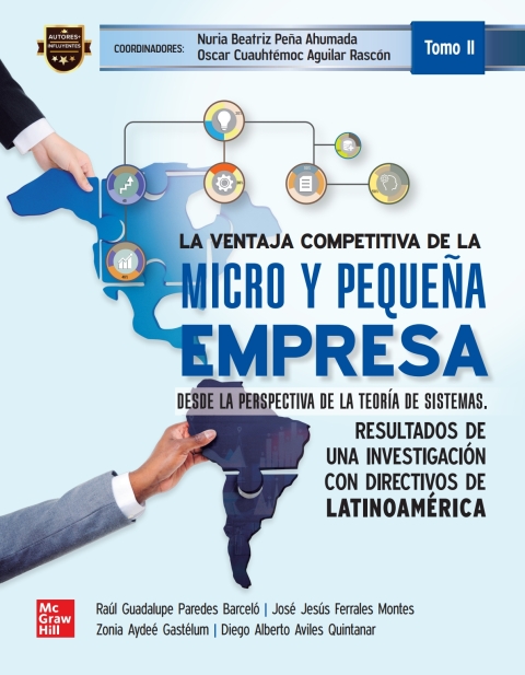 Cover image for book La ventaja competitiva de la micro y pequeña empresa desde la perspectiva de la teoría de sistemas. Tomo II
