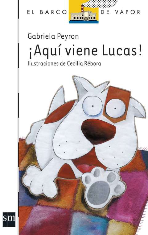 Cover image for book ¡Aquí viene Lucas!