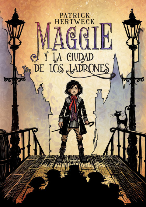 Cover image for book Maggie y la ciudad de los ladrones