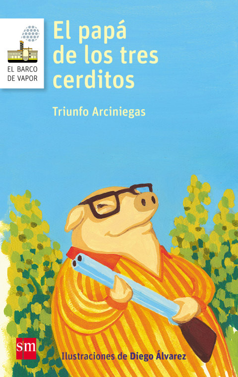 Cover image for book El papá de los tres cerditos