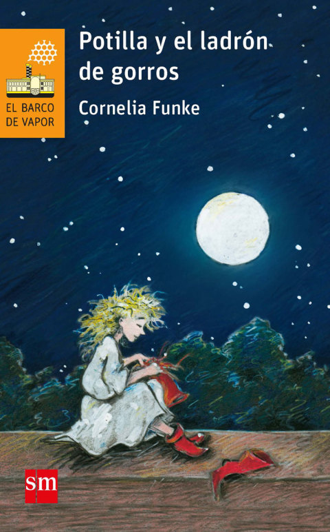 Cover image for book Potilla y el ladrón de gorros
