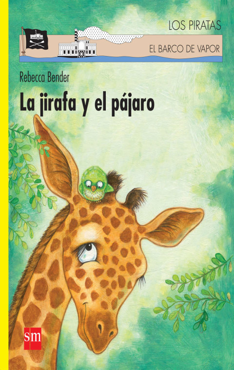 Cover image for book La jirafa y el pájaro
