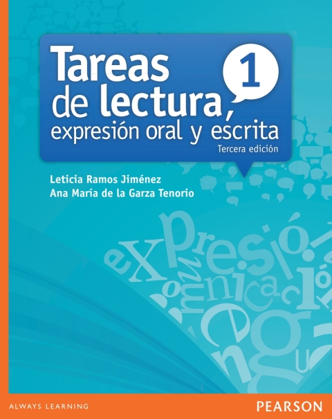 Cover image for book Tareas de lectura 1, expresión oral y escrita
