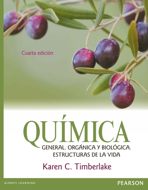 Cover image for book QUIMICA GENERAL ORGANICA Y BIOLOGICA
