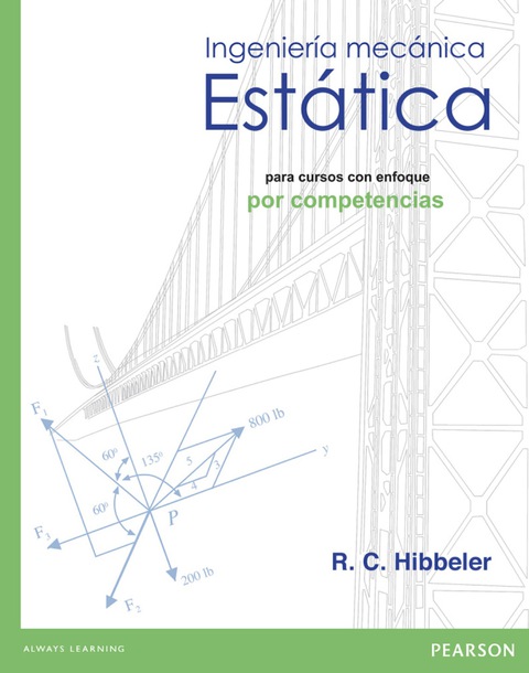 Cover image for book Ingeniería mecánica Estática. Cursos por competencias