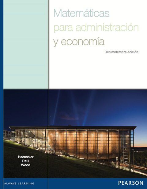 Cover image for book Matematicas Para Administracion Y Economia
