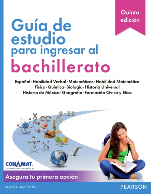 Cover image for book Guía de estudio para ingresar al bachillerato