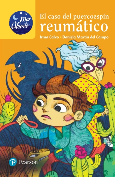 Cover image for book El caso del puercoespín reumático