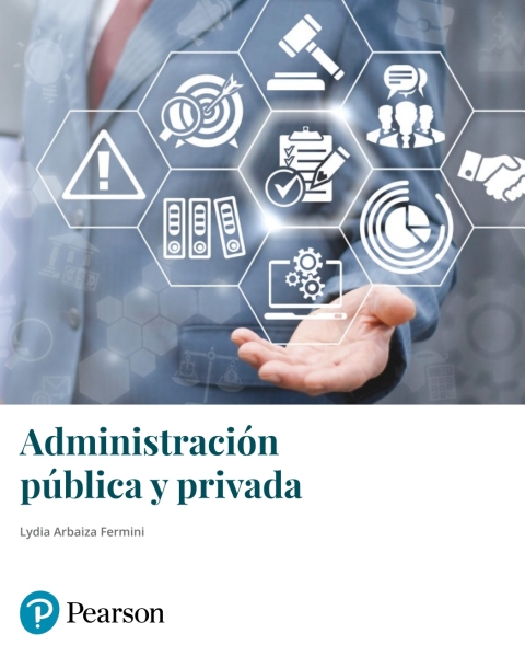 Cover image for book Administración pública y privada