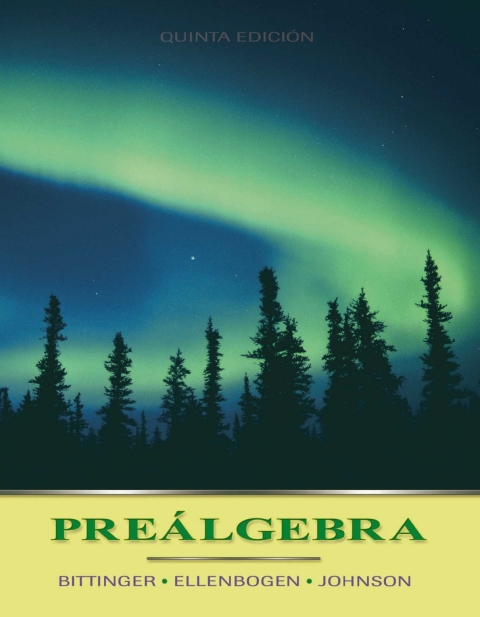 Cover image for book Preálgebra