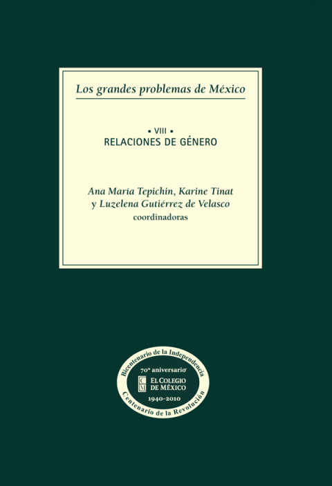 Cover image for book Los grandes problemas de México. Relaciones de género. T. VIII