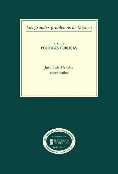 Cover image for book Los grandes problemas de México. Políticas públicas. T-XIII