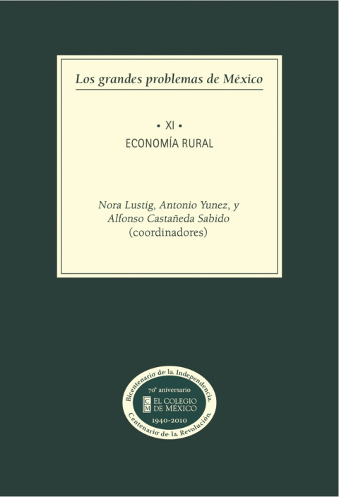 Cover image for book Los grandes problemas de México. Economía rural. T-XI