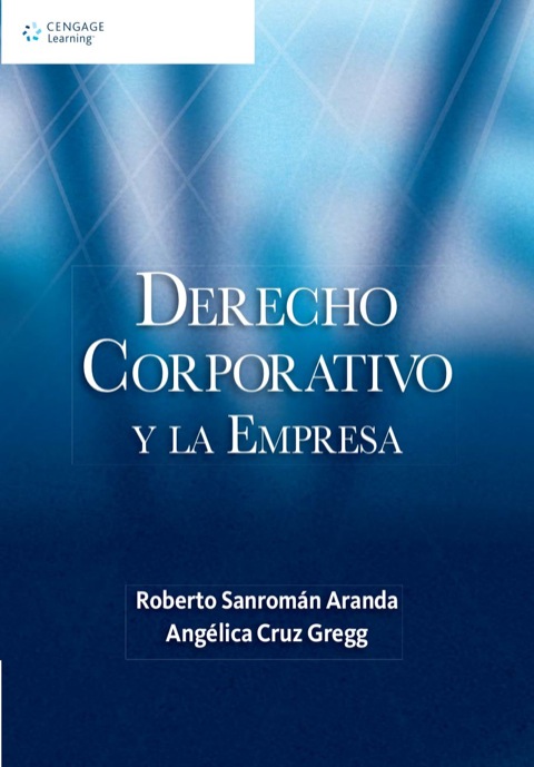 Cover image for book Derecho corporativo y de la empresa