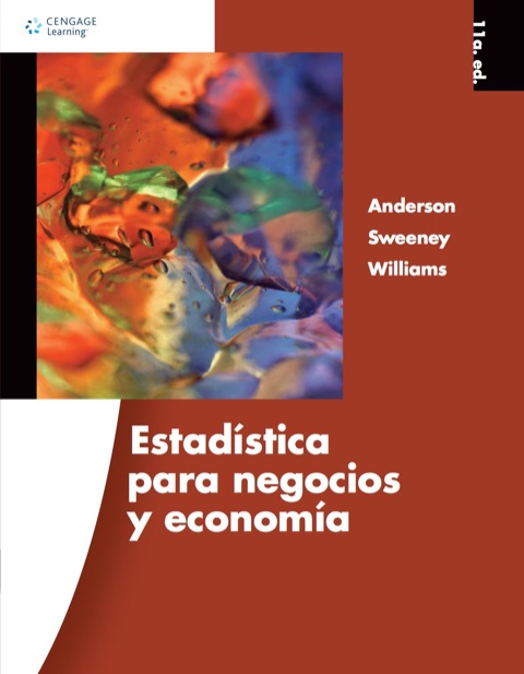 Cover image for book Estadística para negocios y economía